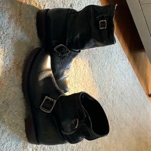 Frye Black Short Boots